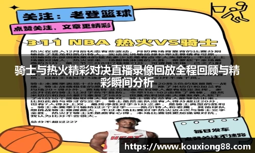 骑士与热火精彩对决直播录像回放全程回顾与精彩瞬间分析